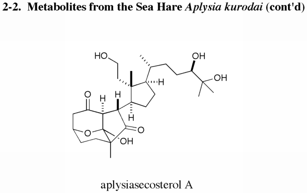 aplysiasecosterol