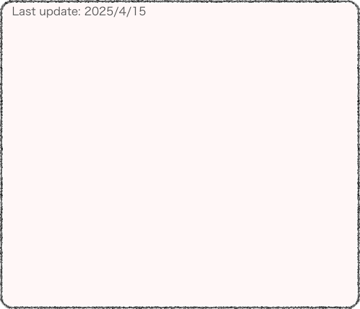 Last update: 2023/9/25


